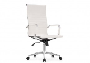 Компьютерное кресло Reus pu white / chrome в Перми - perm.ok-mebel.com | фото