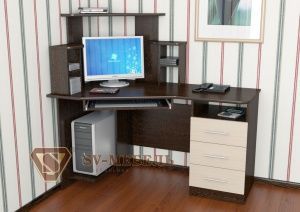 Компьютерный стол №3 в Перми - perm.ok-mebel.com | фото 1