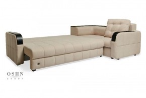 Комплект мягкой мебели Остин Garcia Ivory (Рогожка) Угловой + 1 кресло в Перми - perm.ok-mebel.com | фото 3