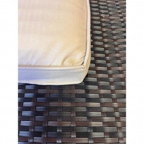 Комплект плетеной мебели  YR822Br Brown-Beige (подушка бежевая) в Перми - perm.ok-mebel.com | фото 2
