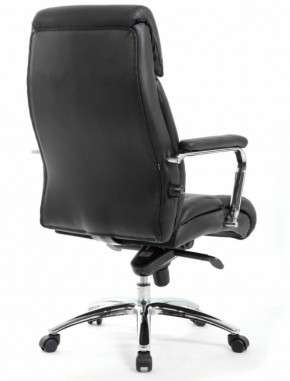 Кресло BRABIX PREMIUM "Phaeton EX-502" (кожа с компаньоном, хром, черное) 530882 в Перми - perm.ok-mebel.com | фото 4