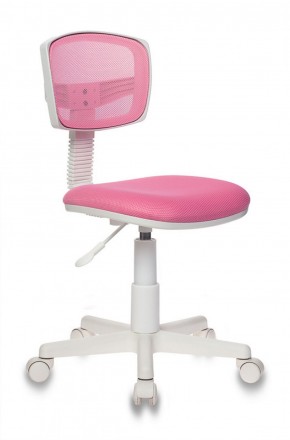 Кресло детское Бюрократ CH-W299/PK/TW-13A розовый в Перми - perm.ok-mebel.com | фото 1