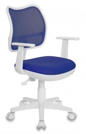 Кресло детское Бюрократ CH-W797/BL/TW-10 синий в Перми - perm.ok-mebel.com | фото 1