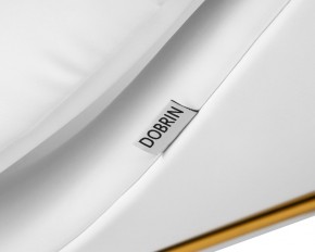 Кресло дизайнерское DOBRIN EMILY, белый винил YP17, золотое основание в Перми - perm.ok-mebel.com | фото 10
