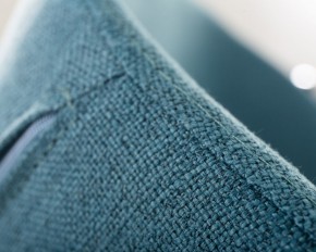 Кресло дизайнерское DOBRIN SWAN, синяя ткань IF6, золотое основание в Перми - perm.ok-mebel.com | фото 8
