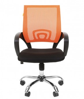 Кресло для оператора CHAIRMAN 696 хром (ткань TW-11/сетка TW-66) в Перми - perm.ok-mebel.com | фото