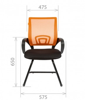 Кресло для оператора CHAIRMAN 696 V (ткань TW-11/сетка TW-01) в Перми - perm.ok-mebel.com | фото 5