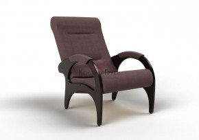 Кресло для отдыха Римини 19-Т-КМ (ткань/венге) КОФЕ С МОЛОКОМ в Перми - perm.ok-mebel.com | фото