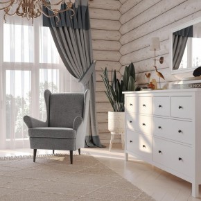 Кресло для отдыха Вало серый, ткань рогожка в Перми - perm.ok-mebel.com | фото 2