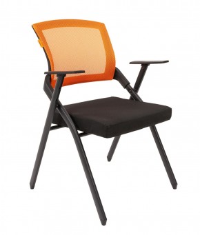 Кресло для посетителей CHAIRMAN NEXX (ткань стандарт черный/сетка DW-66) в Перми - perm.ok-mebel.com | фото
