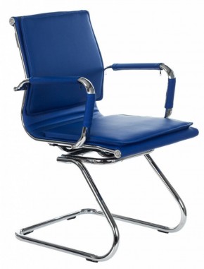 Кресло для посетителя Бюрократ CH-993-Low-V/blue синий в Перми - perm.ok-mebel.com | фото
