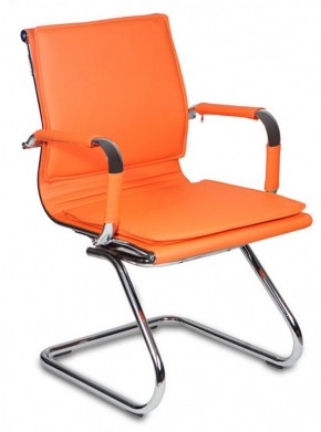 Кресло для посетителя Бюрократ CH-993-Low-V/orange оранжевый в Перми - perm.ok-mebel.com | фото