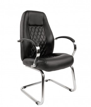 Кресло для посетителя CHAIRMAN 950 V Черное в Перми - perm.ok-mebel.com | фото