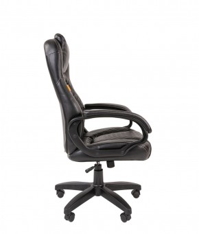 Кресло для руководителя  CHAIRMAN 432 (Экокожа черная) в Перми - perm.ok-mebel.com | фото 3