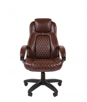 Кресло для руководителя  CHAIRMAN 432 (Экокожа коричневая) в Перми - perm.ok-mebel.com | фото 2
