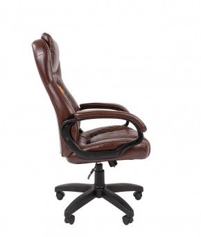 Кресло для руководителя  CHAIRMAN 432 (Экокожа коричневая) в Перми - perm.ok-mebel.com | фото 3