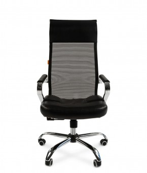 Кресло для руководителя CHAIRMAN 700 (Сетка) Черное в Перми - perm.ok-mebel.com | фото 2