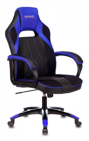 Кресло игровое Бюрократ VIKING 2 AERO BLUE черный/синий в Перми - perm.ok-mebel.com | фото 1