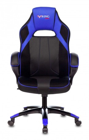 Кресло игровое Бюрократ VIKING 2 AERO BLUE черный/синий в Перми - perm.ok-mebel.com | фото 2