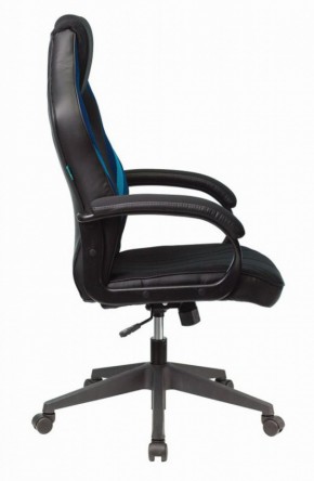 Кресло игровое Бюрократ VIKING 3 AERO BLUE черный/синий в Перми - perm.ok-mebel.com | фото 3
