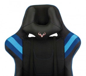 Кресло игровое Бюрократ VIKING 4 AERO BLUE черный/синий в Перми - perm.ok-mebel.com | фото 6