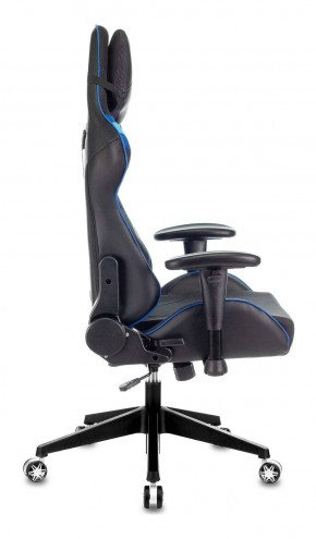 Кресло игровое Бюрократ VIKING 4 AERO BLUE черный/синий в Перми - perm.ok-mebel.com | фото 8