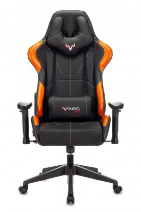 Кресло игровое Бюрократ VIKING 5 AERO ORANGE черный/оранжевый в Перми - perm.ok-mebel.com | фото 3