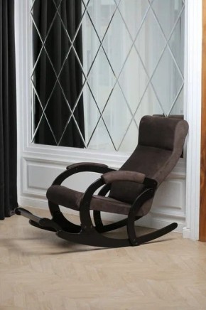Кресло-качалка МАРСЕЛЬ 33-Т-AC (кофе) в Перми - perm.ok-mebel.com | фото 3