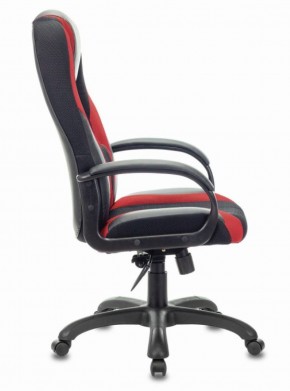 Кресло компьютерное BRABIX PREMIUM "Rapid GM-102" (экокожа/ткань, черное/красное) 532107 в Перми - perm.ok-mebel.com | фото 3