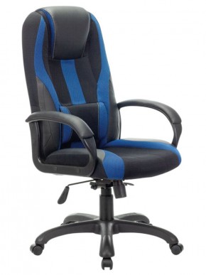 Кресло компьютерное BRABIX PREMIUM "Rapid GM-102" (экокожа/ткань, черное/синее) 532106 в Перми - perm.ok-mebel.com | фото 1