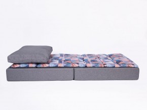 Кресло-кровать бескаркасное Харви (коричневый-геометрия браун) в Перми - perm.ok-mebel.com | фото 3