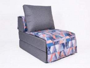 Кресло-кровать бескаркасное Харви (серый-сноу деним) в Перми - perm.ok-mebel.com | фото