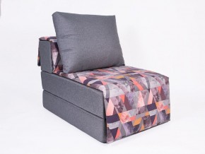 Кресло-кровать бескаркасное Харви (серый-сноу манго) в Перми - perm.ok-mebel.com | фото 1