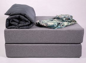 Кресло-кровать-пуф бескаркасное Прайм (мехико серый-графит) в Перми - perm.ok-mebel.com | фото 5