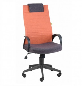 Кресло Квест HOME (Ткань КФ-28/КФ-13) оранжевый-сливовый в Перми - perm.ok-mebel.com | фото