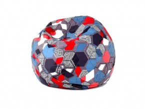Кресло-мешок Мяч M (Geometry Slate) в Перми - perm.ok-mebel.com | фото 1