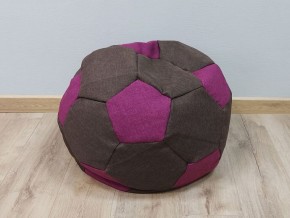 Кресло-мешок Мяч S (Savana Chocolate-Savana Berry) в Перми - perm.ok-mebel.com | фото 1