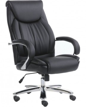 Кресло офисное BRABIX PREMIUM "Advance EX-575" (хром, экокожа, черное) 531825 в Перми - perm.ok-mebel.com | фото
