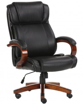 Кресло офисное BRABIX PREMIUM "Magnum EX-701" (дерево, рециклированная кожа, черное) 531827 в Перми - perm.ok-mebel.com | фото 1