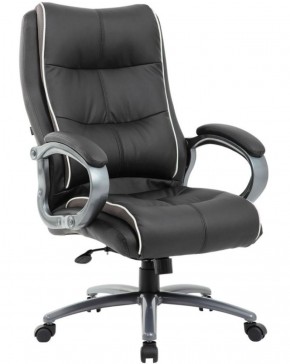 Кресло офисное BRABIX PREMIUM "Strong HD-009" (экокожа черная, ткань серая) 531945 в Перми - perm.ok-mebel.com | фото