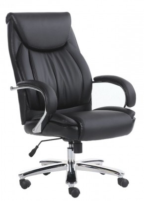 Кресло офисное BRABIX "Advance EX-575" (хром/экокожа/черное) 531825 в Перми - perm.ok-mebel.com | фото