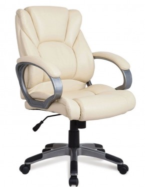 Кресло офисное BRABIX "Eldorado EX-504", экокожа, бежевое, 531167 в Перми - perm.ok-mebel.com | фото 1