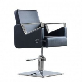 Кресло парикмахерское Barneo 6300V5 черное в Перми - perm.ok-mebel.com | фото
