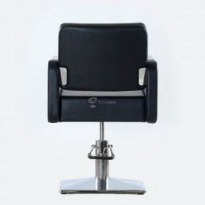 Кресло парикмахерское Barneo 6300V5 черное в Перми - perm.ok-mebel.com | фото 3