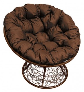 Кресло "ПАПАСАН" ротанг (каркас коричневый) в Перми - perm.ok-mebel.com | фото 1