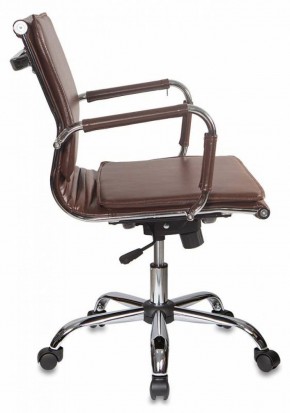 Кресло руководителя Бюрократ CH-993-LOW/BROWN коричневый в Перми - perm.ok-mebel.com | фото 2