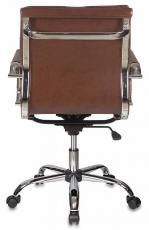 Кресло руководителя Бюрократ CH-993-LOW/BROWN коричневый в Перми - perm.ok-mebel.com | фото 4