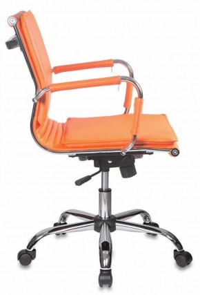 Кресло руководителя Бюрократ CH-993-LOW/ORANGE оранжевый в Перми - perm.ok-mebel.com | фото 2