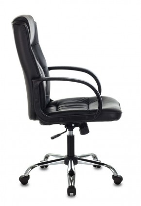 Кресло руководителя Бюрократ T-800N/BLACK черный в Перми - perm.ok-mebel.com | фото 2