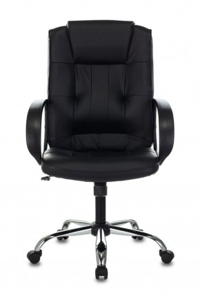 Кресло руководителя Бюрократ T-800N/BLACK черный в Перми - perm.ok-mebel.com | фото 5